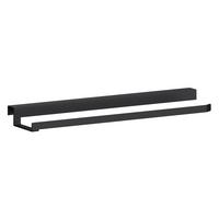 Držiak na kuchynské potreby Systemstyle, šírka 29 cm - čierna, Modern, kov (29/2,5/8cm) - System Style