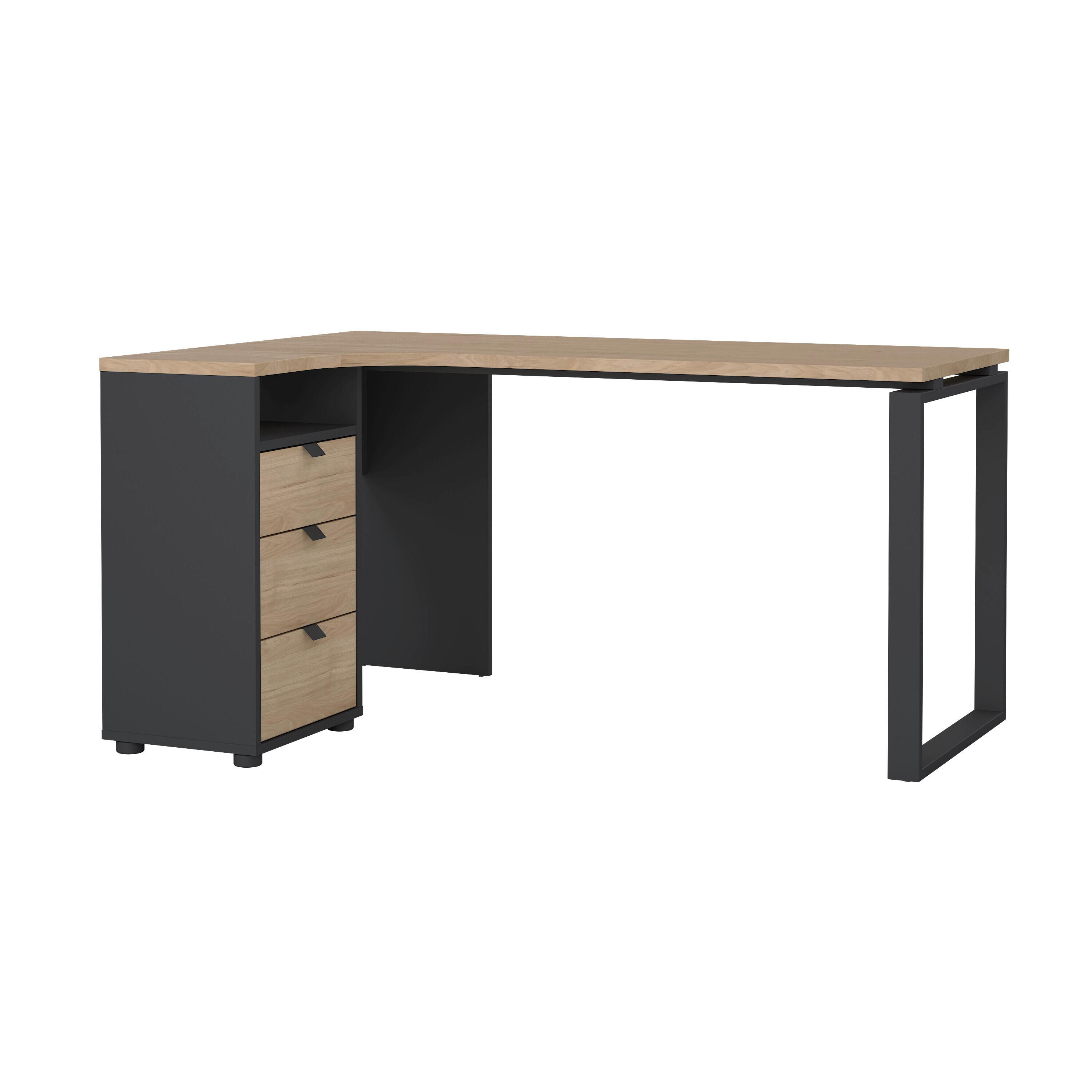 Eckschreibtisch mit Stauraum B 99,6cm H 75,6cm Sign