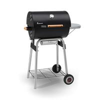 Holzkohlegrill Taurus - Schwarz, Basics, Holz/Metall (81/53/105cm)
