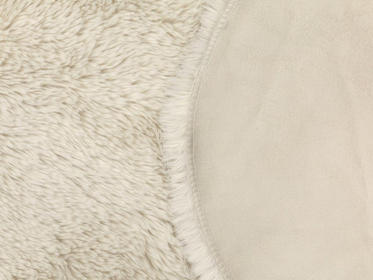 Kunstfell Ethan Weiß 55x160 cm - Weiß, Textil (55/160cm) - James Wood