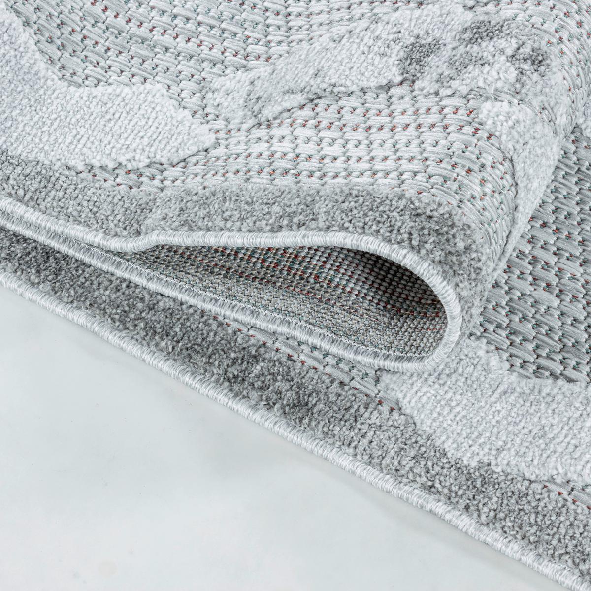 Läufer Bahama - Grau, Design, Textil (80/250cm) - Novel