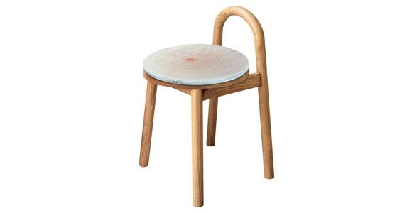 Sitzkissen Wood - Beige, MODERN, Textil (38/2.5cm) - Luca Bessoni