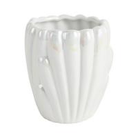 Kelímek na zubní kartáček ARIELLE - perleť, Moderní, keramika (9,2/9cm) - Mömax