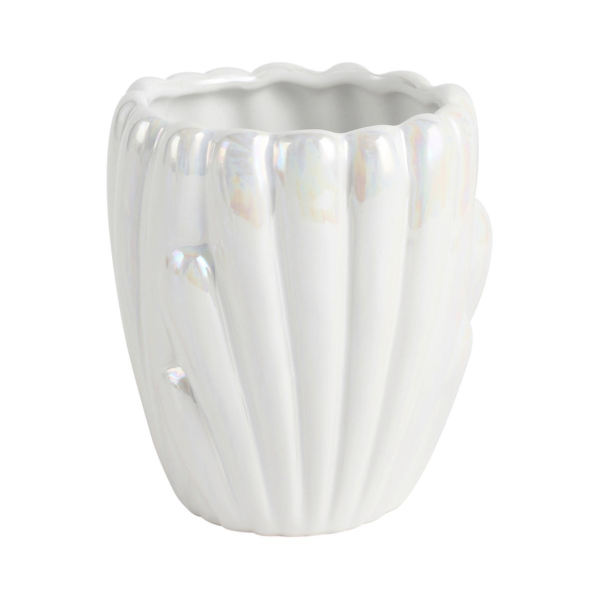 Kelímek na zubní kartáček ARIELLE - perleť, Moderní, keramika (9,2/9cm) - Mömax