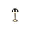 Led-tischleuchte, Nickel R54541107 - Transparent/Nickelfarben, Basics, Kunststoff/Metall (15,4/29,5cm)