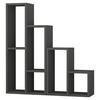 Regal Sule Regal - Anthrazit, Design, Holzwerkstoff (42/89/20cm) - Livetastic