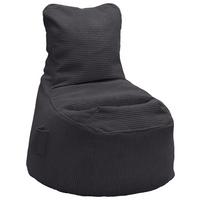 Sedací vak CORTONA CORD, antracitový manšestr - antracitová, Moderní, textil (85/100/85cm) - Mömax