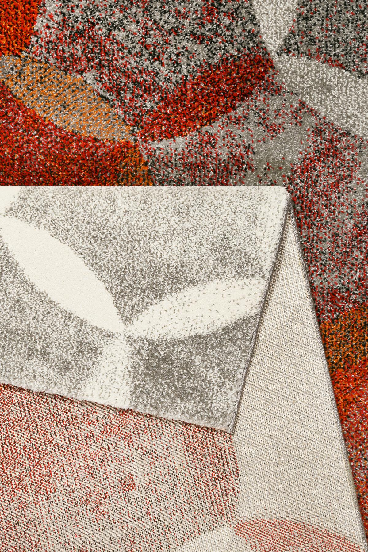 Webteppich Modernina - Rotbraun/Rot, KONVENTIONELL, Textil (80/150cm) - Esprit