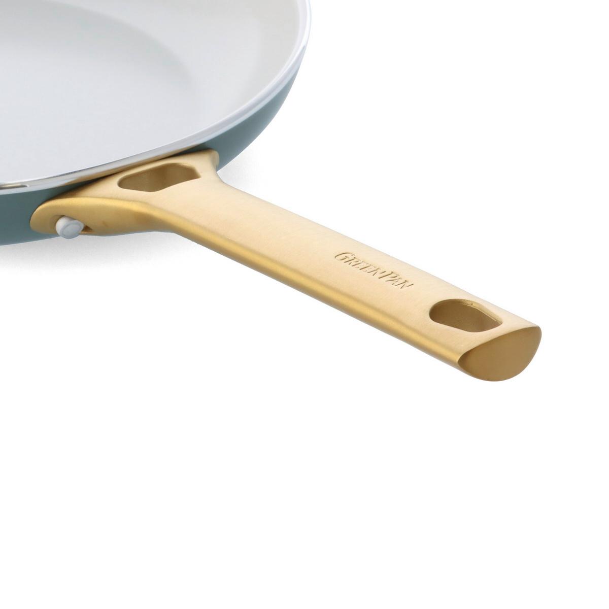 Pfanneset Padova Reserve Gold/Hellblau/Weiß D: 20/28 cm - Goldfarben/Weiß, Basics, Metall (20 & 28cm) - GreenPan