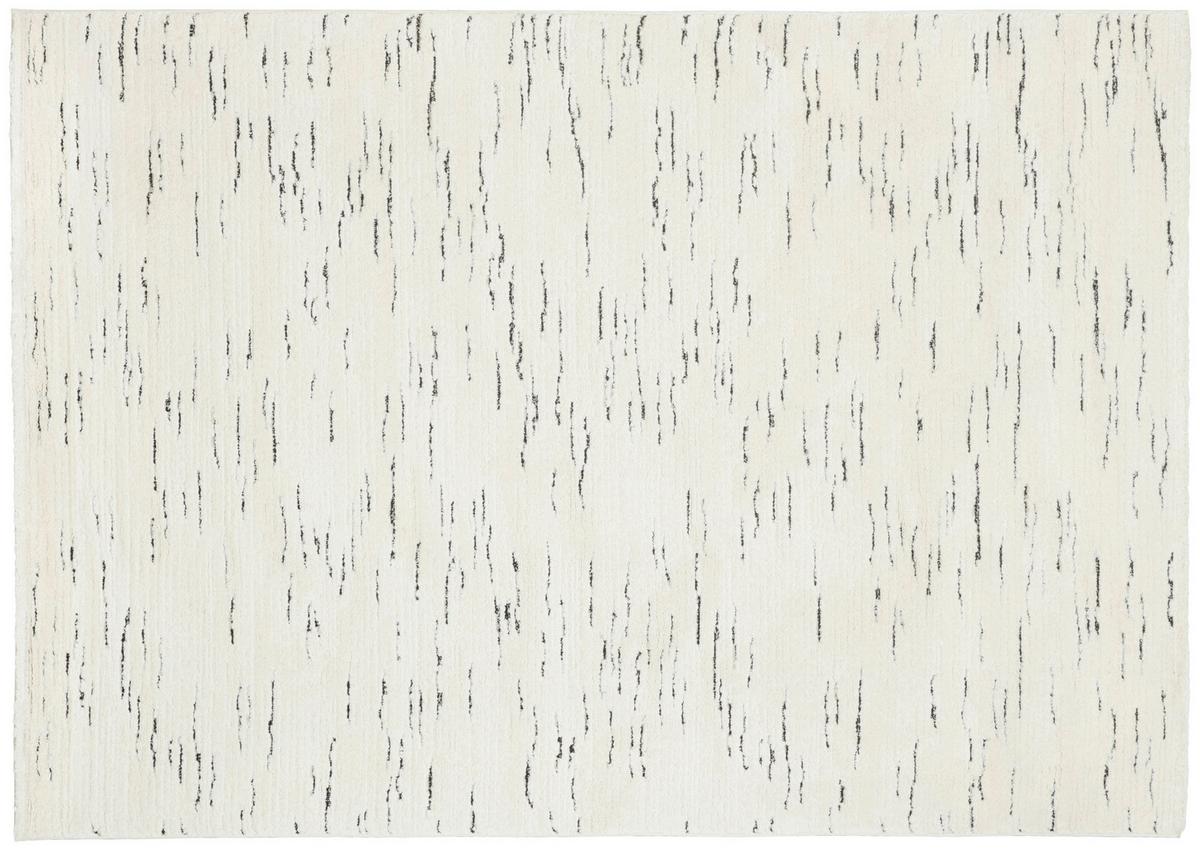 Webteppich Markus - Creme/Schwarz, MODERN, Textil (80qm) - Luca Bessoni