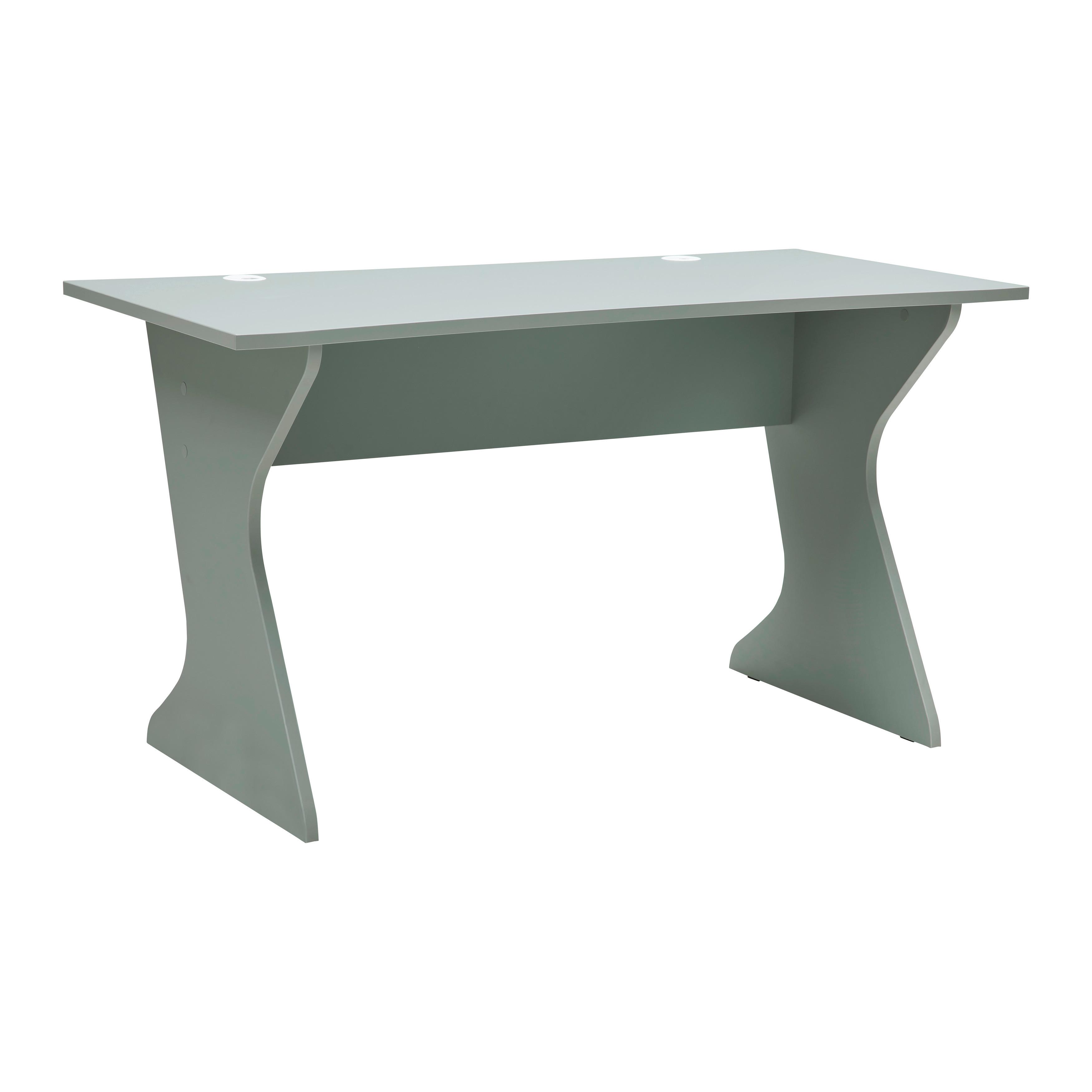 Písací stôl UTAPAU - šalviovozelená, Modern, kompozitné drevo (140/76,2/65cm) - Mömax