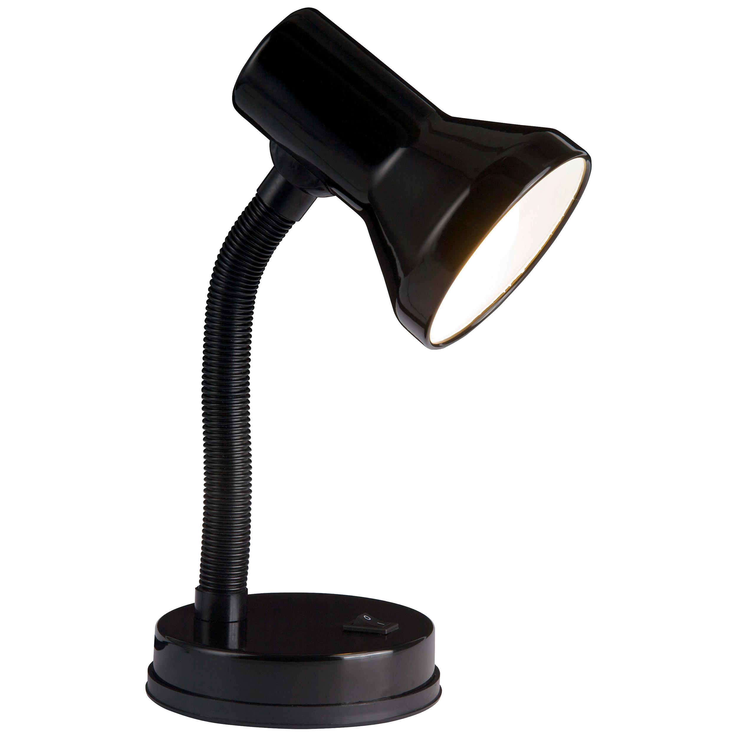 Tischleuchte 99122/06 Junior - Schwarz, Basics, Kunststoff/Metall (13/30cm) - Brilliant