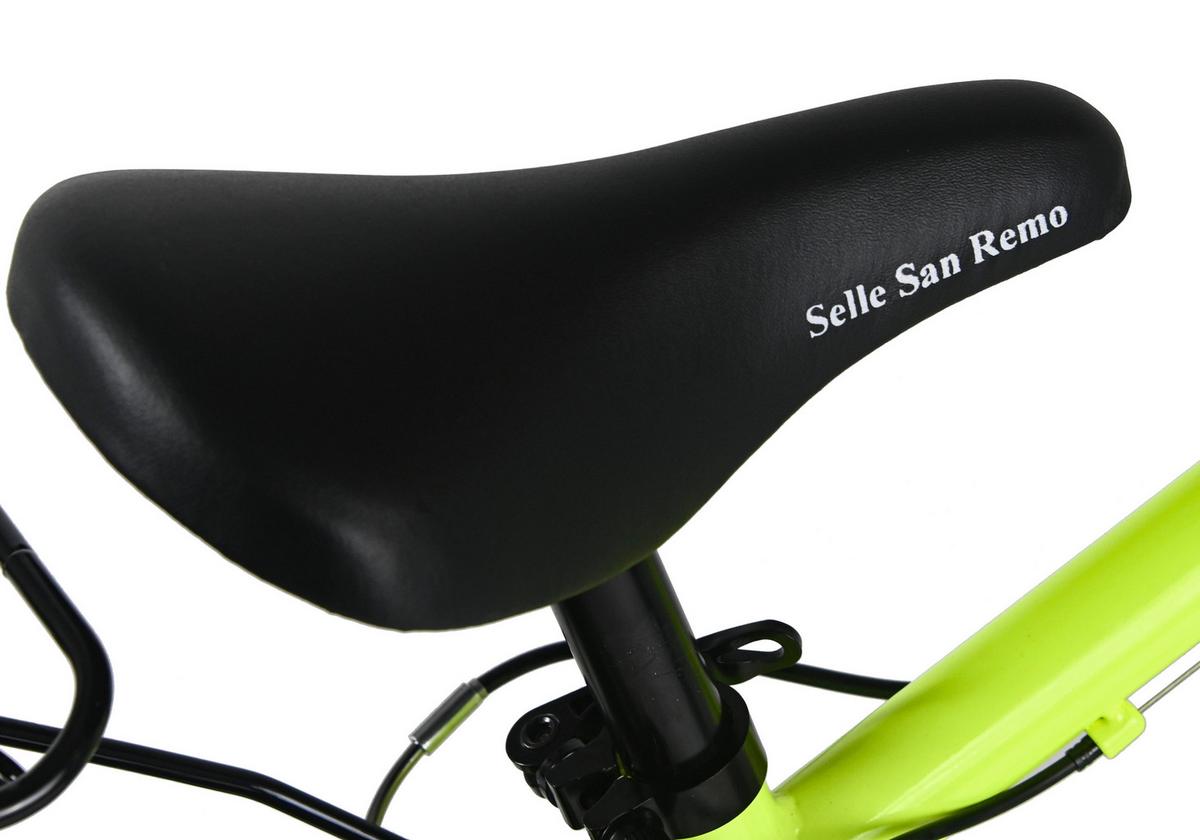 Kinderfahrrad Dacapo Bobby 24 Zoll, Rh 32 C, - Gelb, Basics, Metall (25/140/60cm)