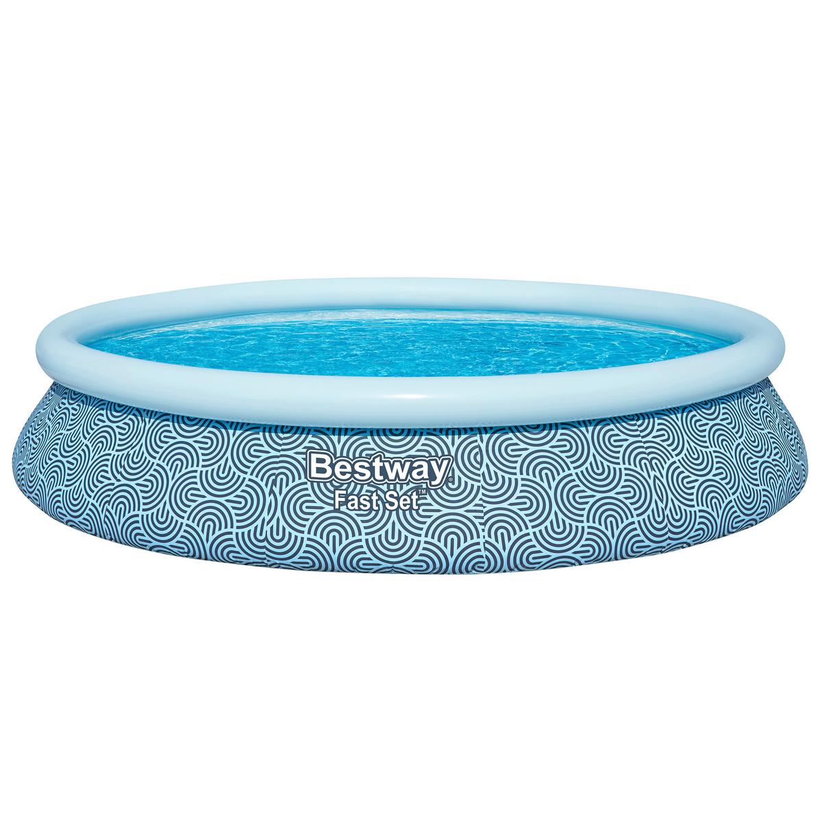 Aufstellpool-Set FastSet™ mit Filterpumpe, DxH 457x84 cm - Basics (457/84cm) - Bestway