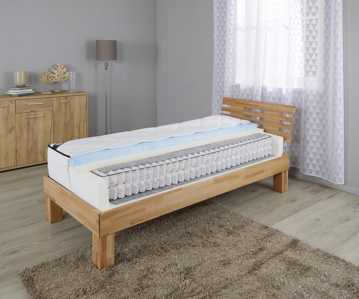 Boxspring Matrac Valerie 140/200 Cm - fehér, textil (140/200cm) - Ele