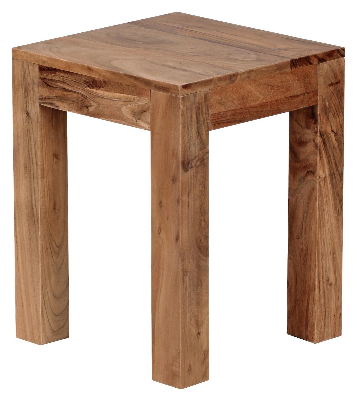 Příruční stolek Mumbai š: ca. 35 cm - barvy akácie, Design, dřevo (35/35/45cm) - MID.YOU