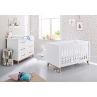Babyzimmer 093415x Riva - Eschefarben/Weiß, Design, Holzwerkstoff (149/78/88cm) - Pinolino