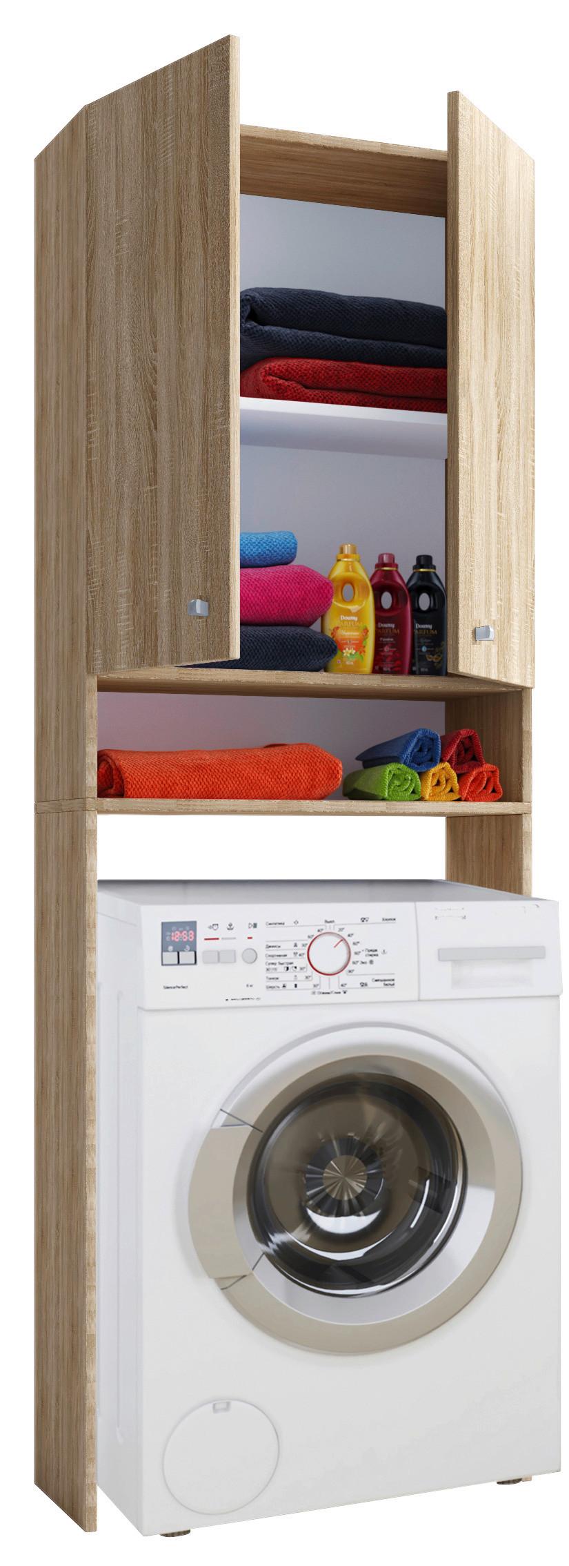 Überbauregal Lona B: 70cm Sonoma Eiche Dekor - Sonoma Eiche, Basics, Holzwerkstoff (64/182/27cm) - MID.YOU