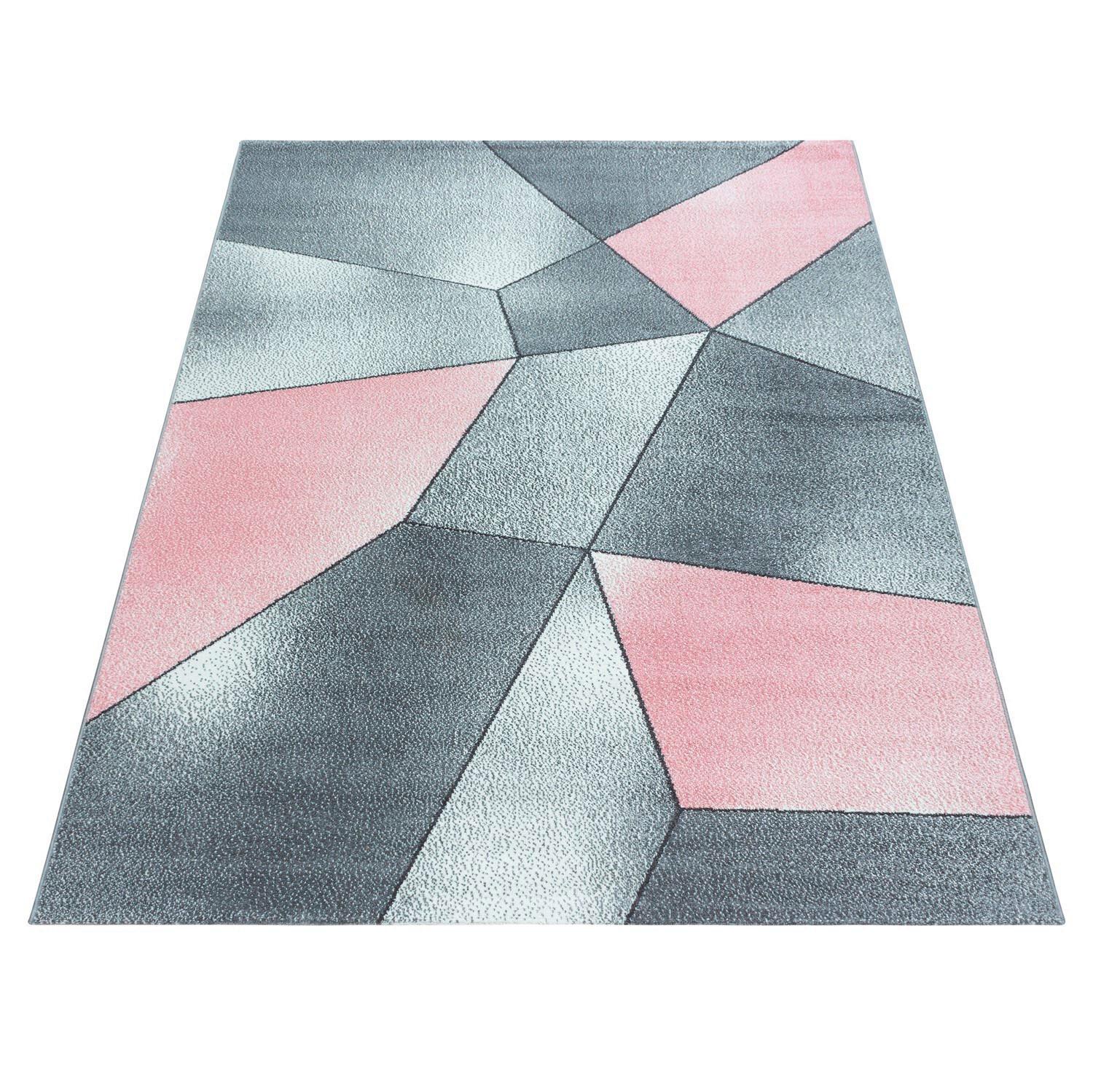 Webteppich Beta - Rosa, Basics, Textil (80/150cm) - Novel