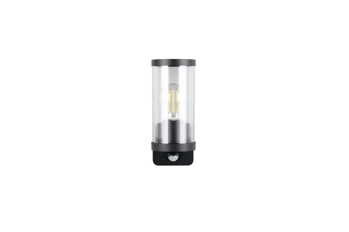 Außenwandleuchte R21599132 Bonito - Transparent/Schwarz, Design, Kunststoff/Metall (9,5/23cm)