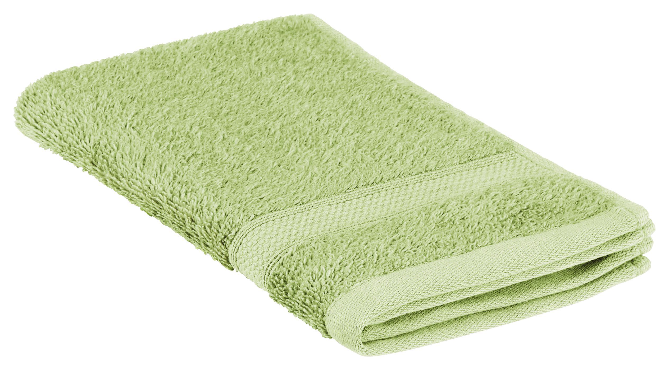 Kéztörlő Anke - Zöld, Basics, Textil (30/50cm) - Luca Bessoni