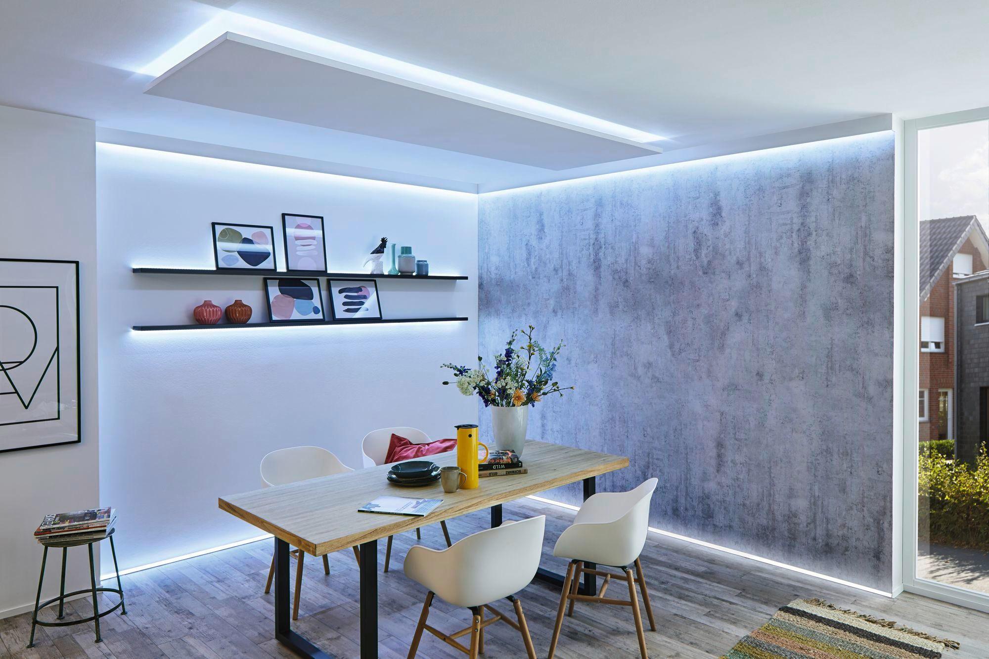 LED-Stripe 100 cm dimmbar 79857 - Silberfarben, Basics, Kunststoff (100,0cm) - Paulmann