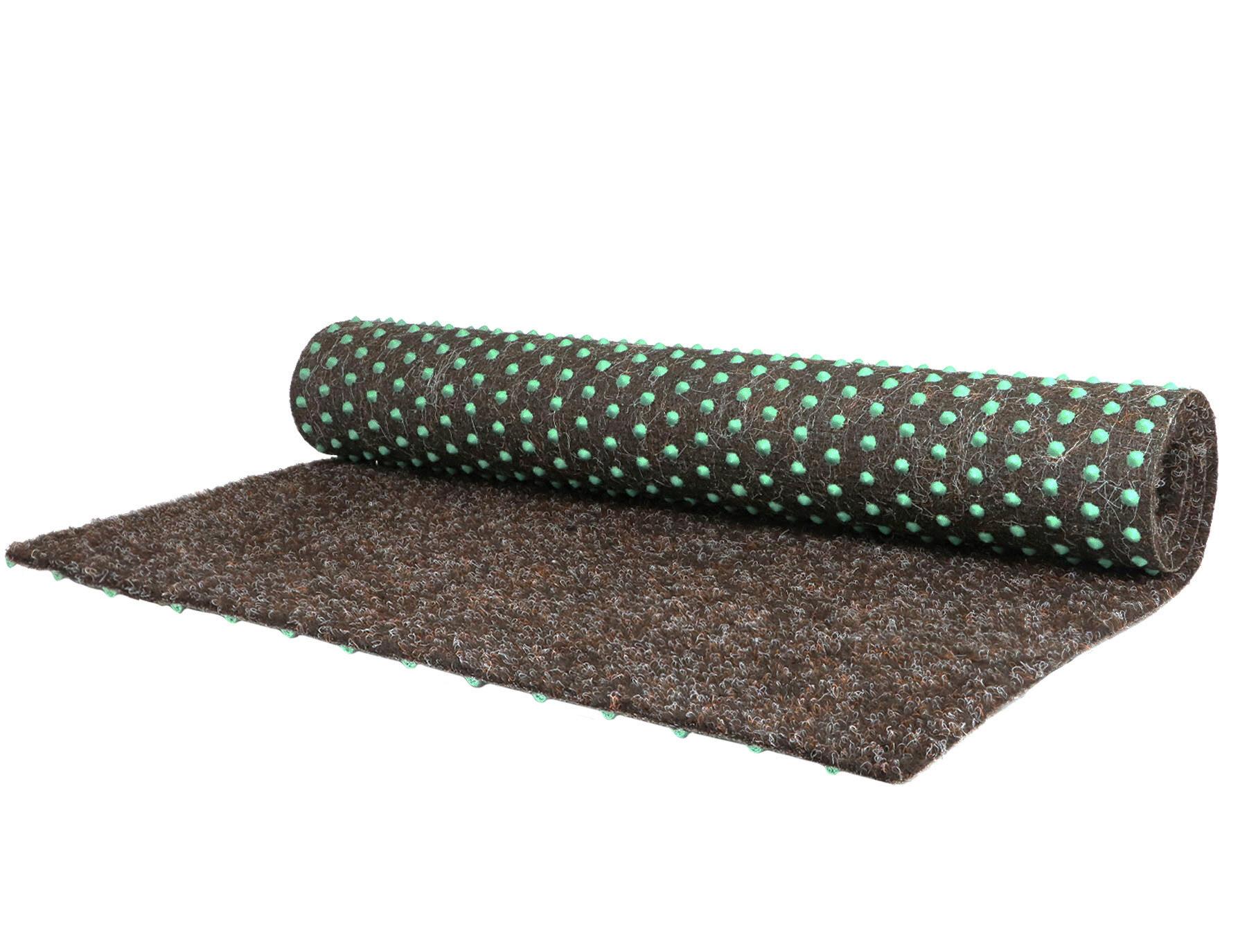 Rasenteppich Georgia Braun - Braun, Basics, Textil (133/100cm)