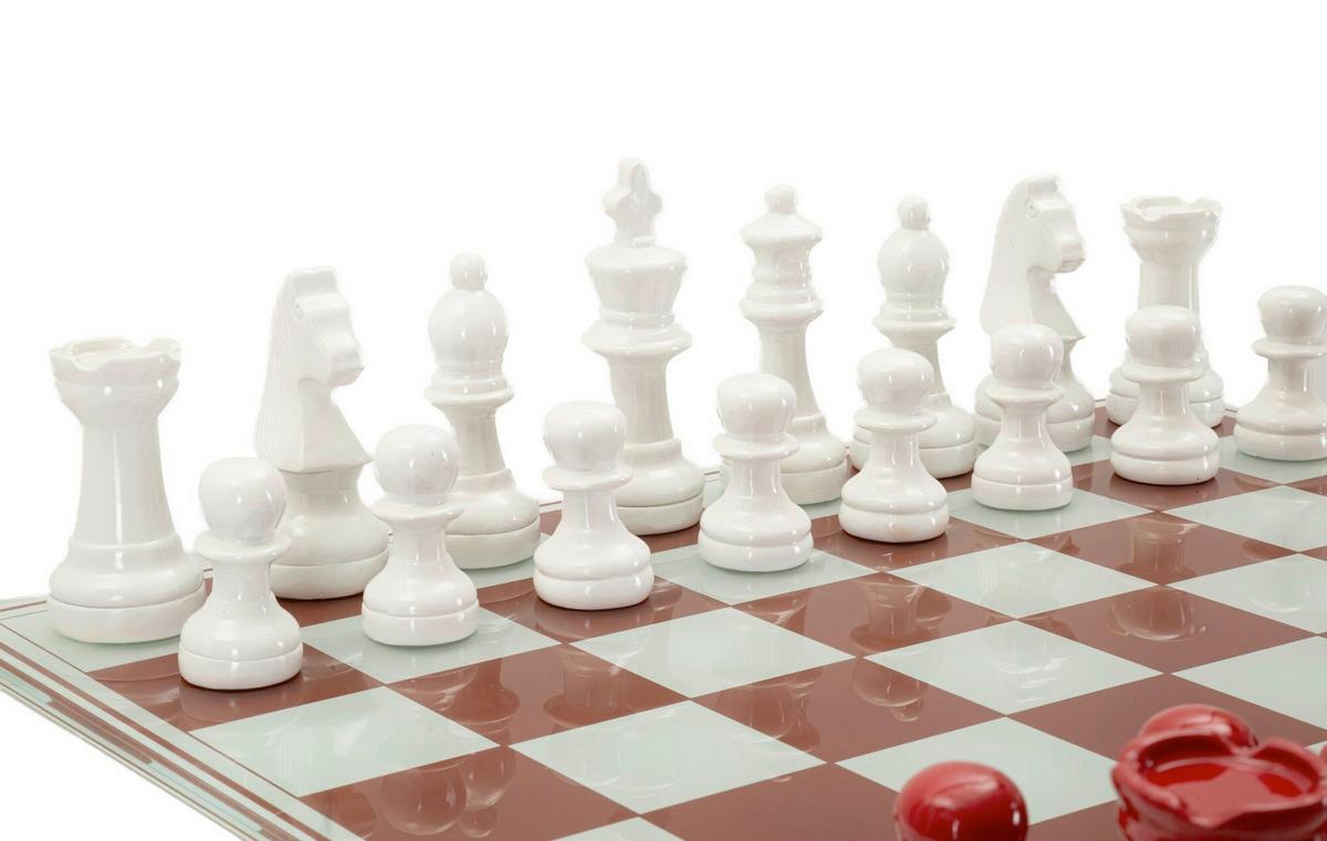 Skulptur Glas/kunststoff, Multicolor - Basics, Glas/Kunststoff (61/61/14cm)