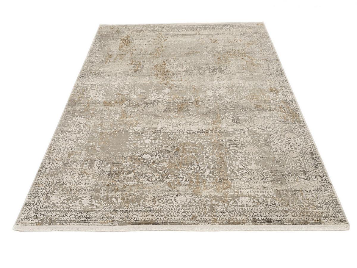 Webteppich Avignon Multicolor 300x400 cm - Goldfarben/Grau, Design, Textil (300/400cm) - Dieter Knoll