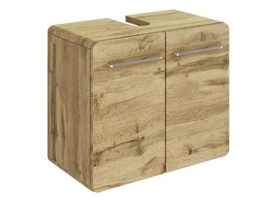 Waschbeckenunterschrank Faro B: 60 cm Eiche Dekor - Eichefarben, Basics, Holzwerkstoff (60/52/35cm) - Livetastic Waschbeckenunterschrank Faro B: 60 cm Eiche Dekor - Eichefarben, Basics, Holzwerkstoff (60/52/35cm) - Livetastic