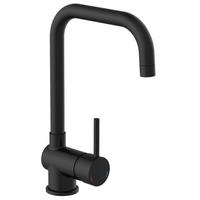 Küchenarmatur Futura C Schwarz Schwenkbar Hochdruck - Schwarz, Basics, Metall (5,5/33,0/23,0cm)