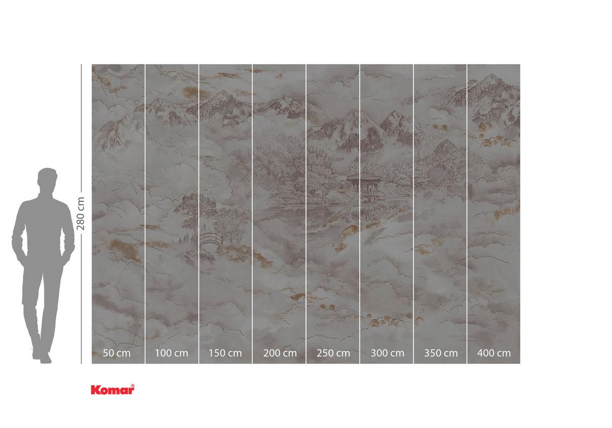 Fototapete Kingdom - Multicolor, Trend, Papier (400/280cm) - Komar