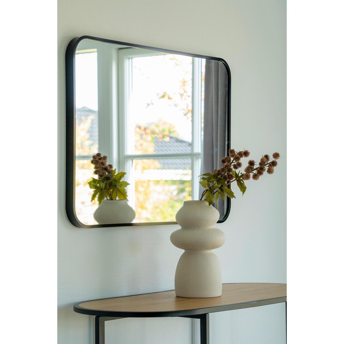 Vase Beige B: 14,5 cm - Beige, Design, Keramik (14.5/26.5/14.5cm)