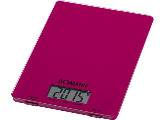 Bomann Elektrische Küchenwaage Kw 1515 Cb - Brombeere, KONVENTIONELL, Glas/Kunststoff (15/1.7/22cm) - Bomann Bomann Elektrische Küchenwaage Kw 1515 Cb - Brombeere, KONVENTIONELL, Glas/Kunststoff (15/1.7/22cm) - Bomann