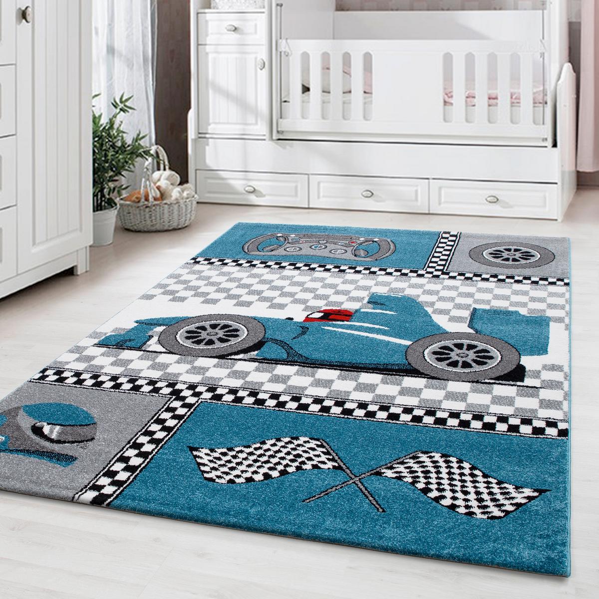Kinderteppich KIDS - Blau, Trend, Textil (200/290cm) - Ayyildiz 
