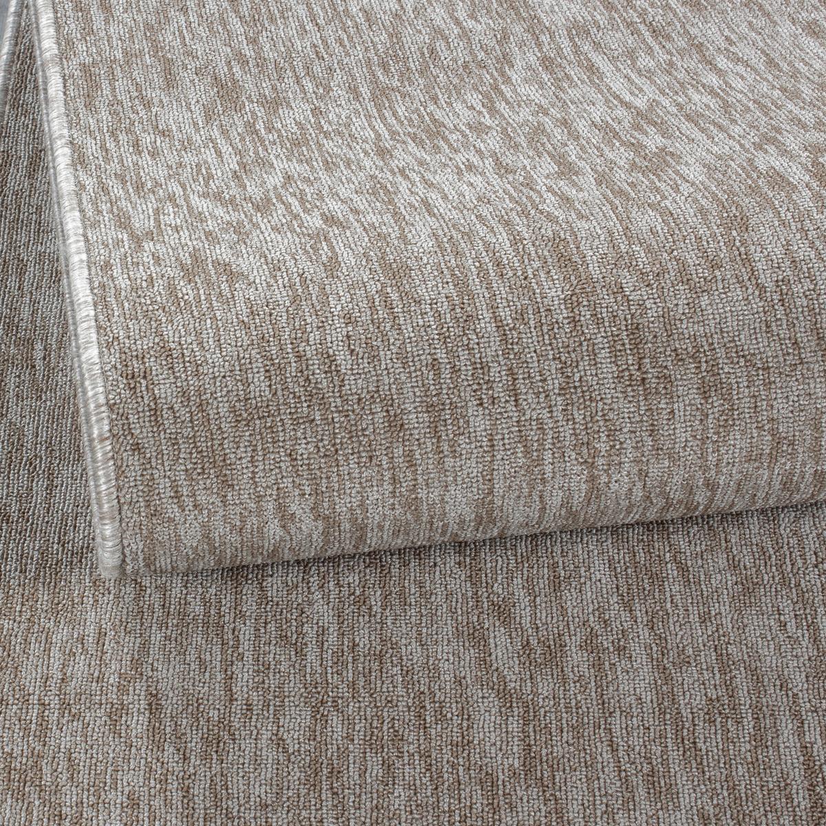Webteppich Beige Naturfaser Nizza 160x230 cm - Beige, KONVENTIONELL, Textil (160/230cm)