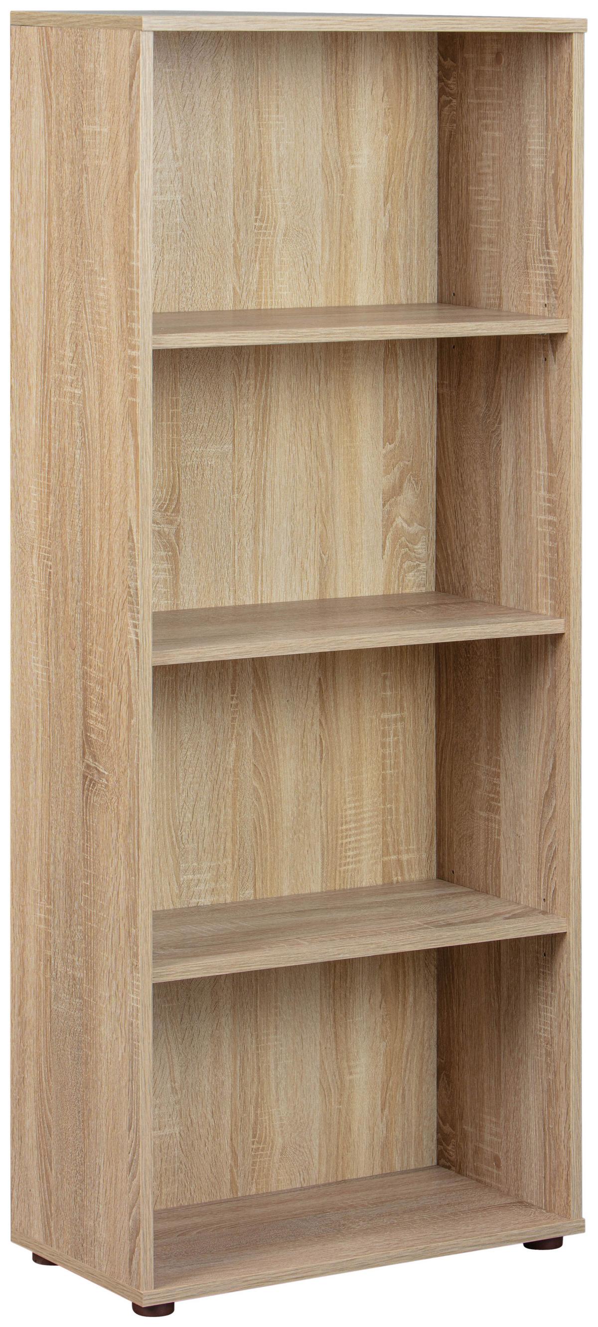 Standregal Dekor Parini 60 Cm Sonoma Eiche - Sonoma Eiche, Basics, Holzwerkstoff (60/145/30cm) - MID.YOU
