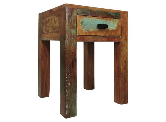 Nachtkästchen Kalkutta B: ca. 40 cm - Braun, LIFESTYLE, Holz (40/55/40cm) - Carryhome Nachtkästchen Kalkutta B: ca. 40 cm - Braun, LIFESTYLE, Holz (40/55/40cm) - Carryhome