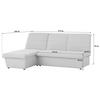 Ecksofa Looks Viii - Schwarz/Rosa, Design, Textil (168/214cm) - LOOKS by W.Joop