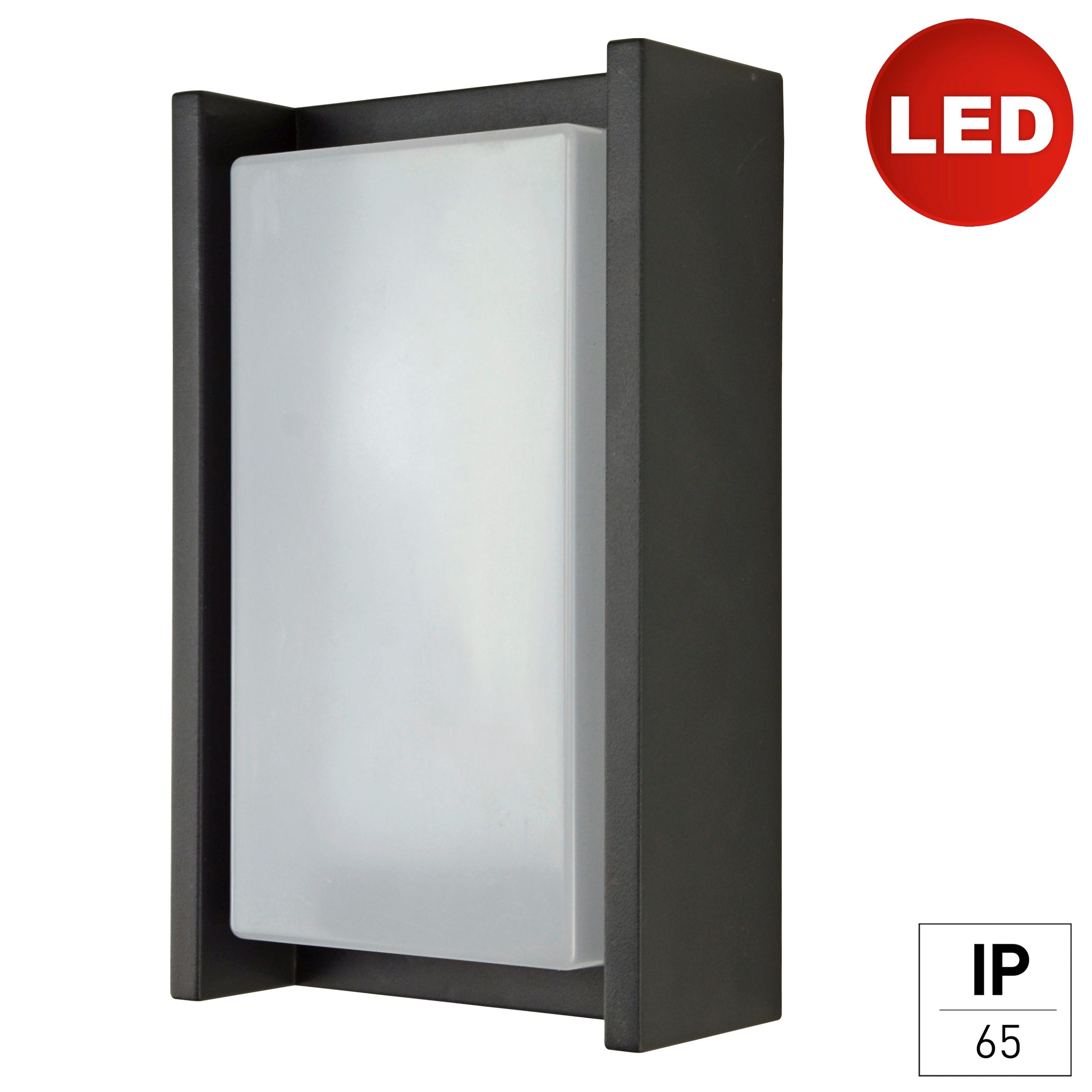 Außenwandleuchte 2528000051696 Cetus - Anthrazit/Schwarz, KONVENTIONELL, Metall (14,5/7/24cm)