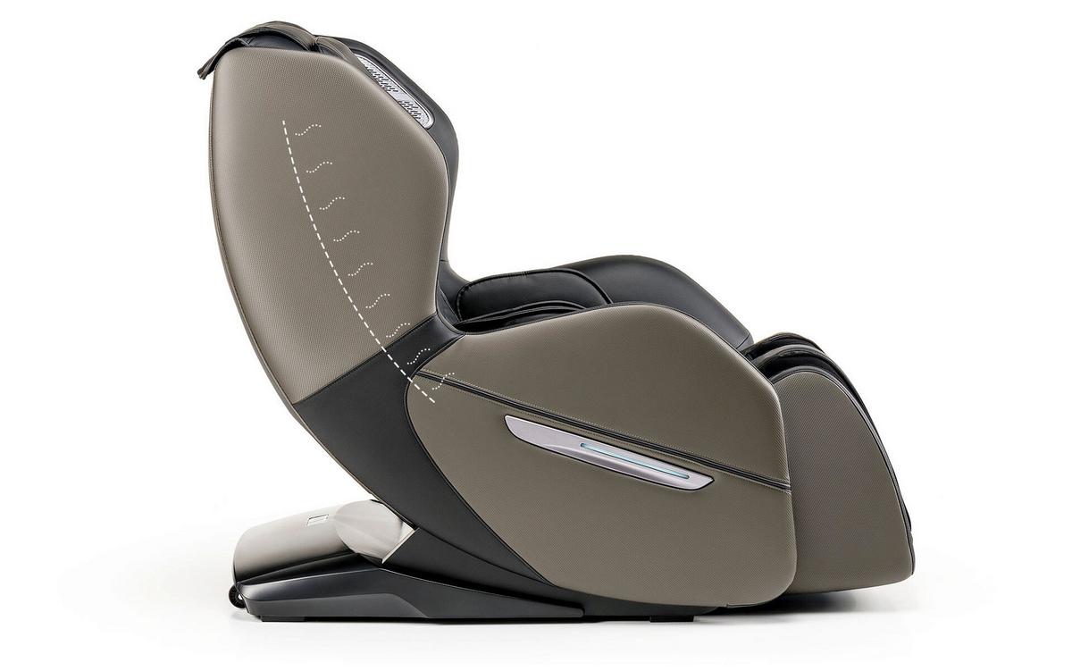 MASSAGESESSEL Schwarz B: 72cm - Schwarz, Basics, Kunststoff/Textil (72/105/156cm) - iRest