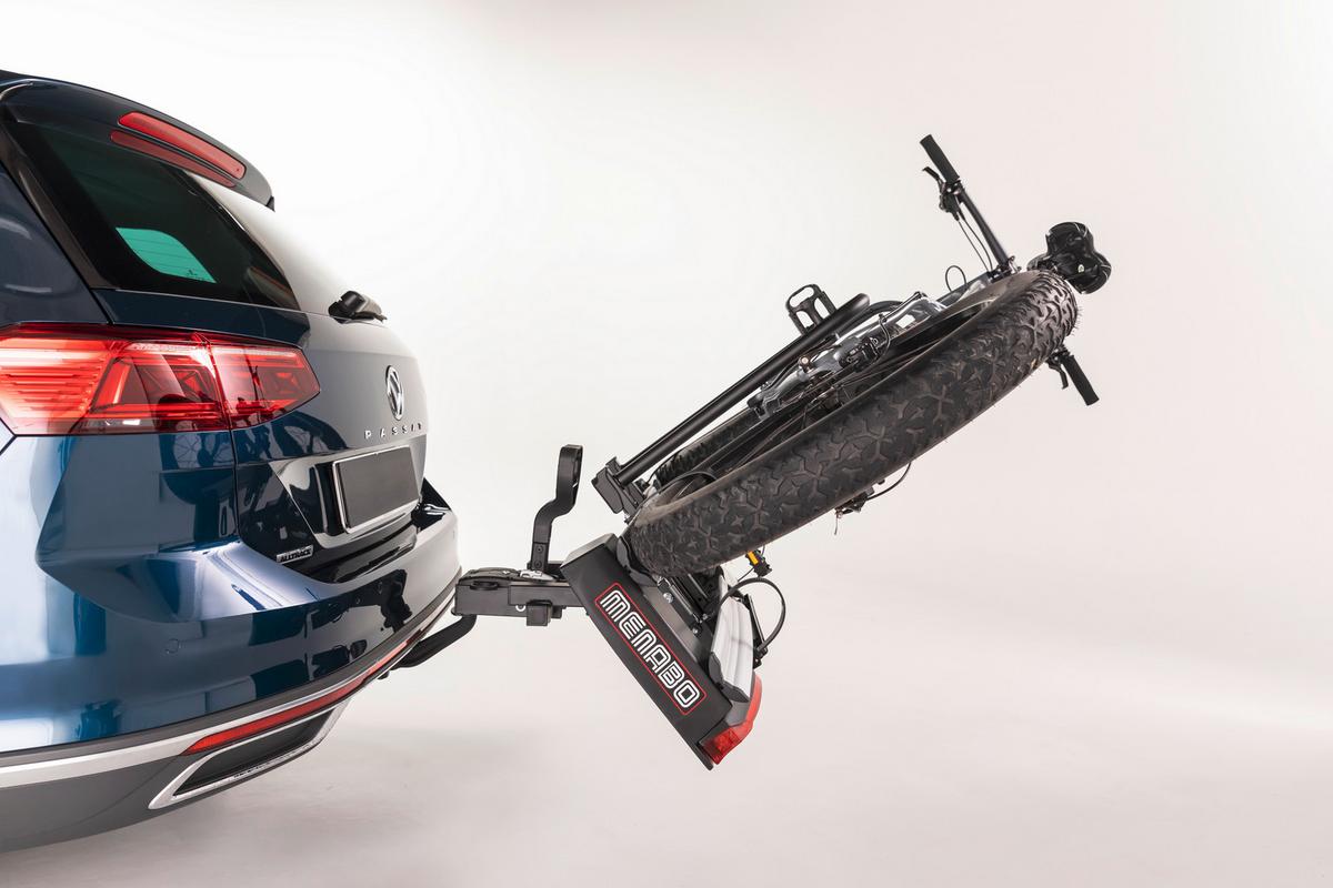 Heckträger Ahk Fahrradträger Antares 2 - Silberfarben/Schwarz, Basics, Kunststoff/Metall (65/77/42cm)