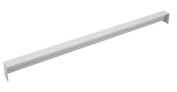 Karniese 2-Läufig 200 cm Holz Weiß Kürzbar - Weiß, KONVENTIONELL, Holz (200cm) - Ondega