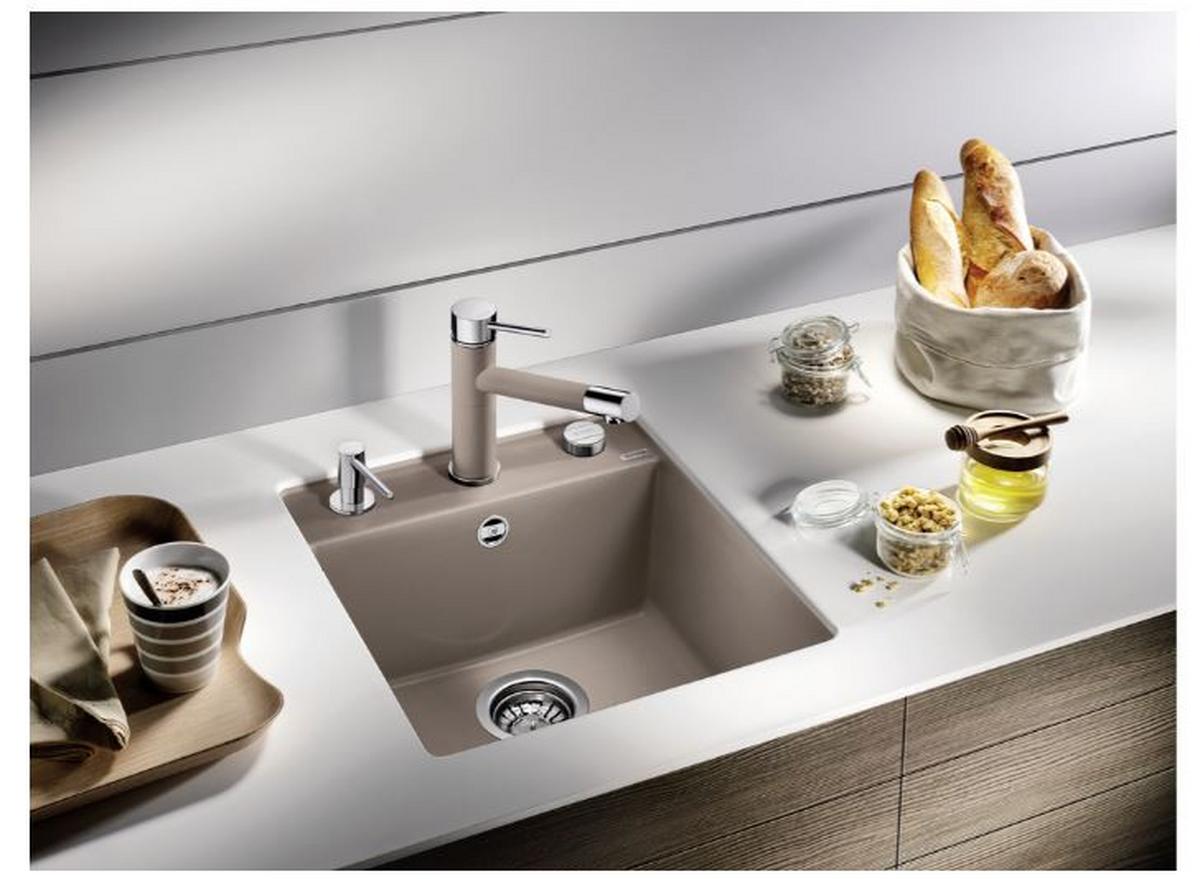 Nerezový dávkovač mydla Blanco TORRE - Modern - Blanco