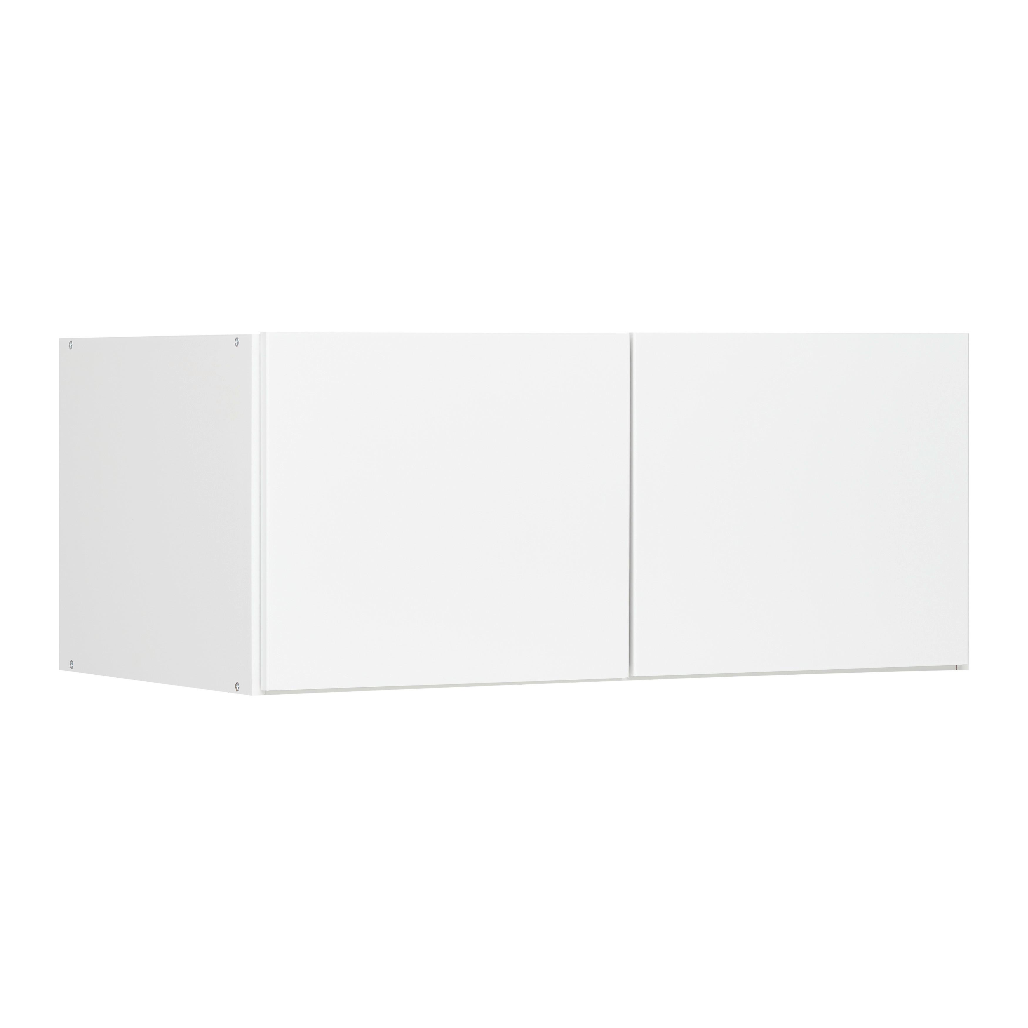 NADSTAVEC NA SKRIŇU MAX-EXTRA - biela, Konventionell, kompozitné drevo (91/39/54cm)