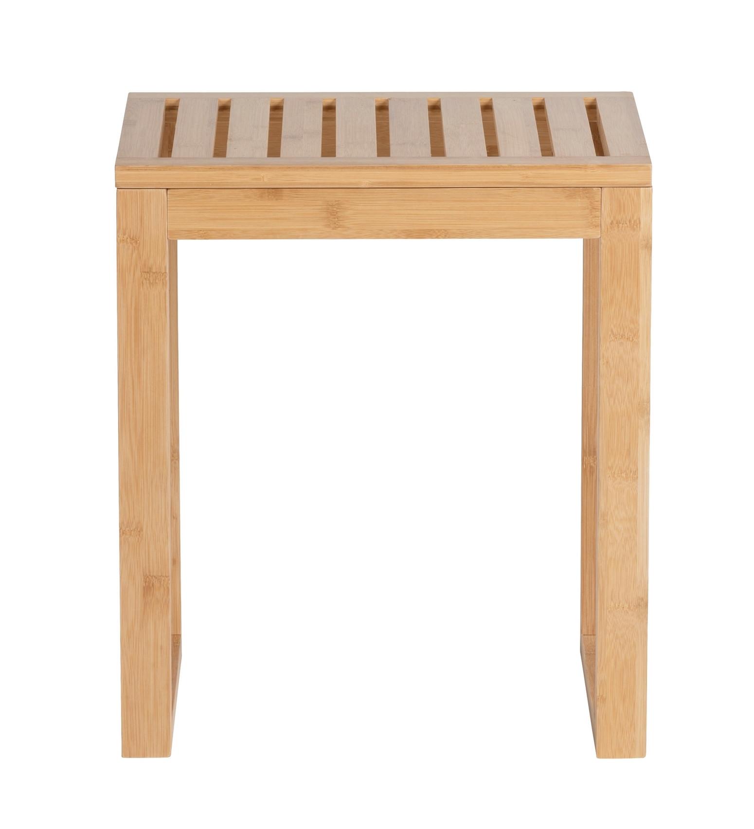 TABURET BAMBUSA -SB- - přírodní barvy, Konvenční, přírodní materiály (40/30/46cm) - Mömax