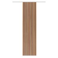 Flächenvorhang Panilo - Braun, Trend, Textil (60/245cm)