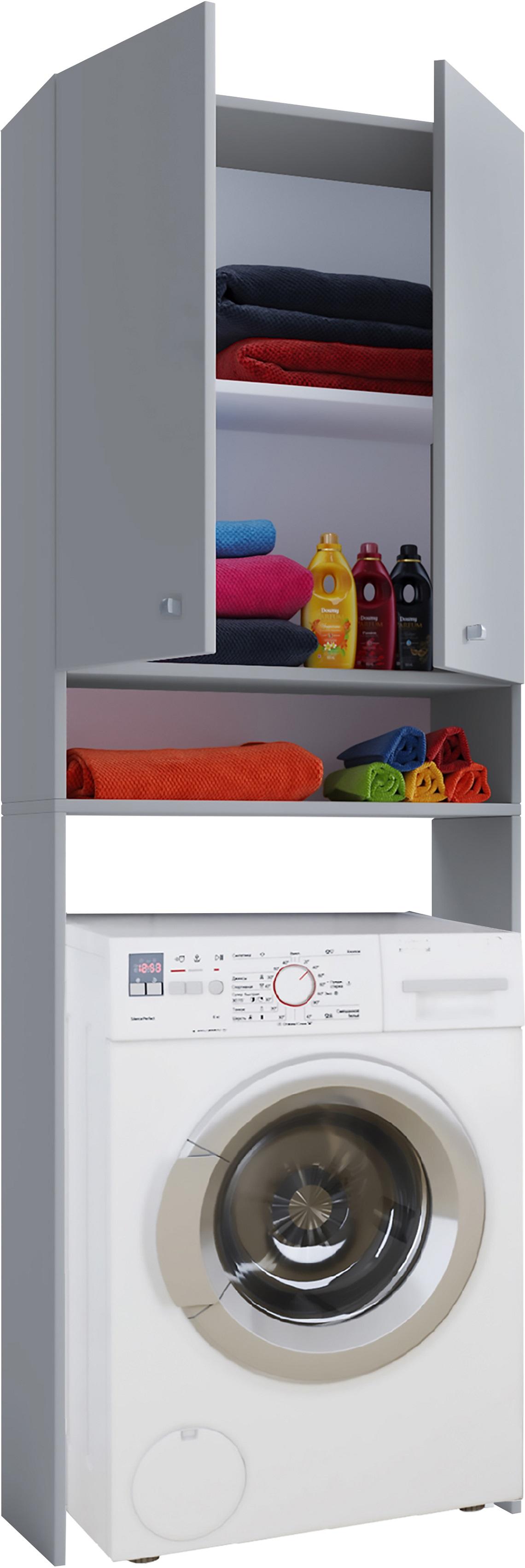 Waschmaschinenverbau Grau