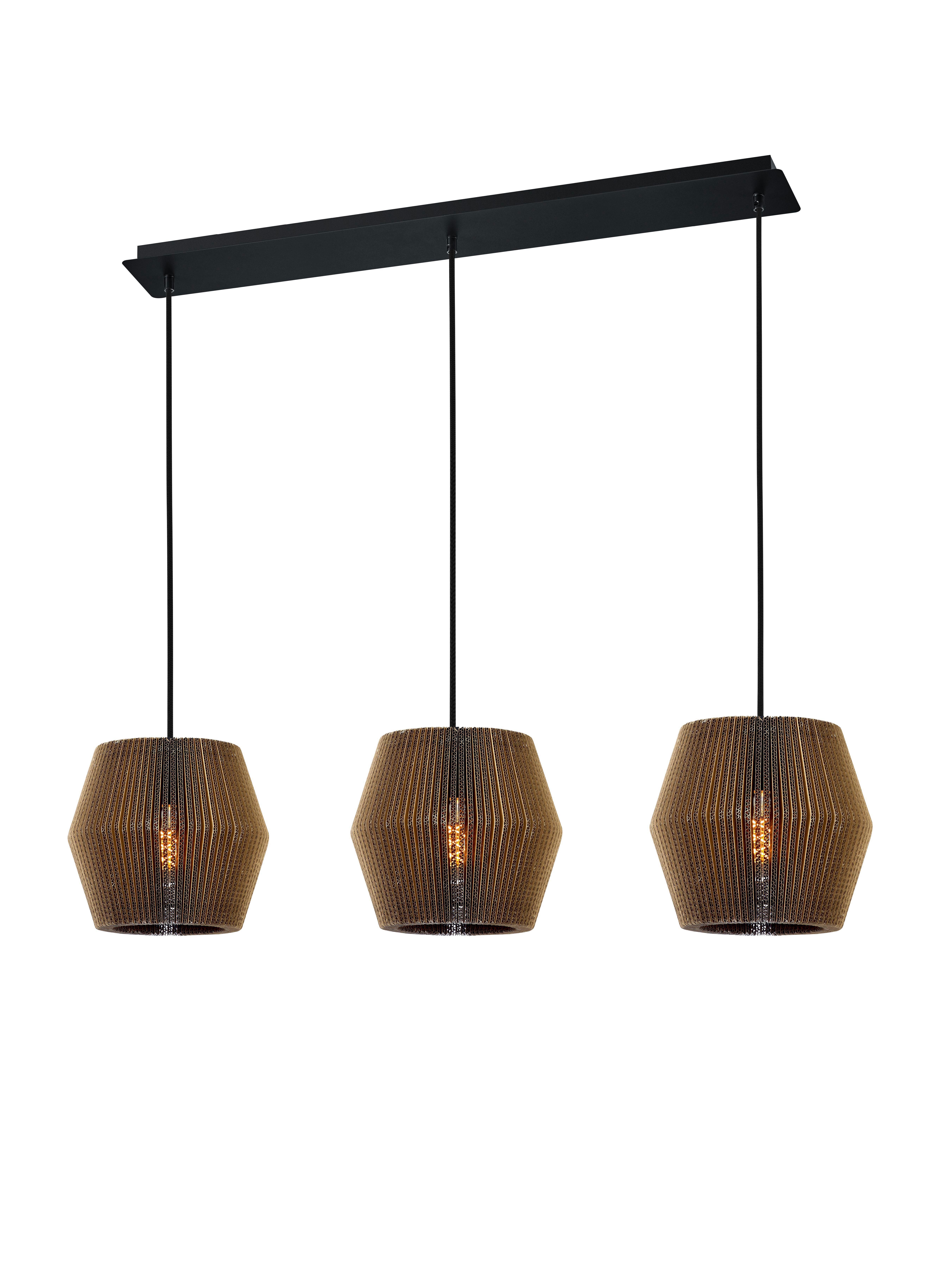 Hängeleuchte 20600/3-20 - Naturfarben, Design, Karton (100/10/150cm) - Hell
