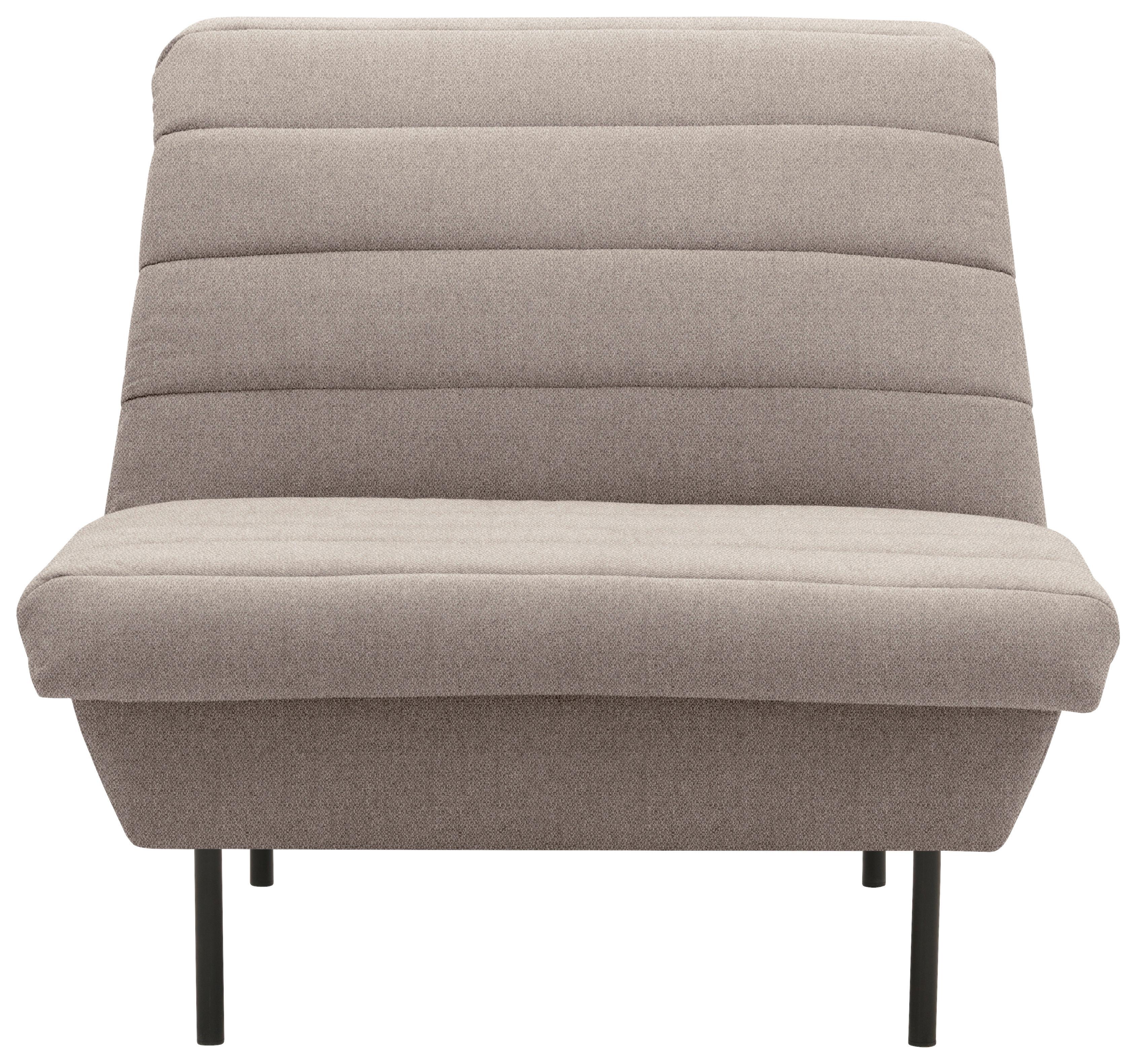 Sessel Looks Ix - Beige/Schwarz, Design, Textil (92/92/103cm) - LOOKS by W.Joop